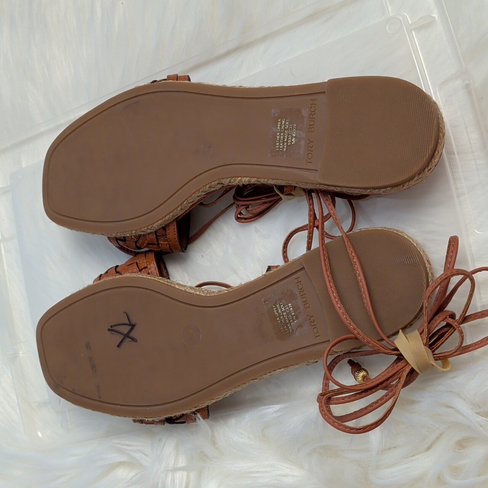 Tory Burch Basket weave Sandals - Picture 4 of 5